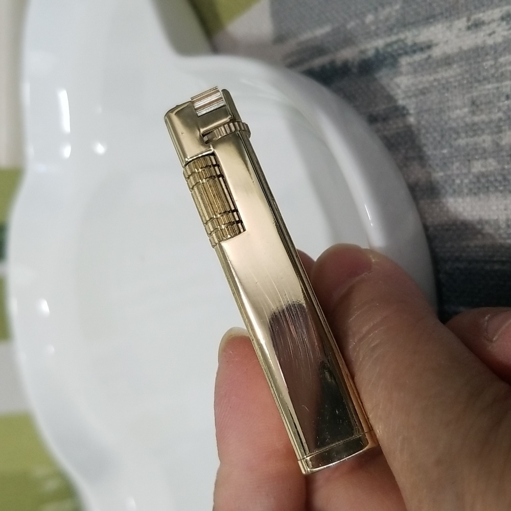 Vintage Refillable Butane Gold Tone Kingstar Lighter Made In Korea LAST ONE - Picture 15 of 15
